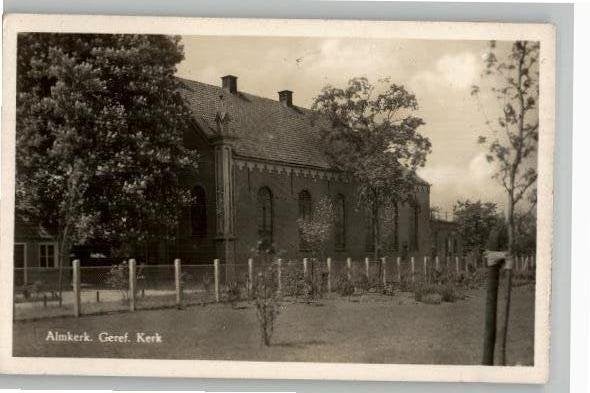 Almkerk Geref Kerk, Verzamelen, Ophalen of Verzenden, 1940 tot 1960, Ongelopen, Noord-Brabant