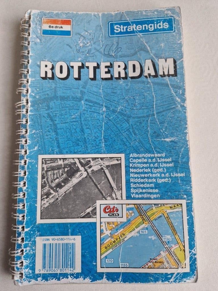 CITO Stratenboek ROTTERDAM, Ophalen, 1800 tot 2000, Nederland, Landkaart