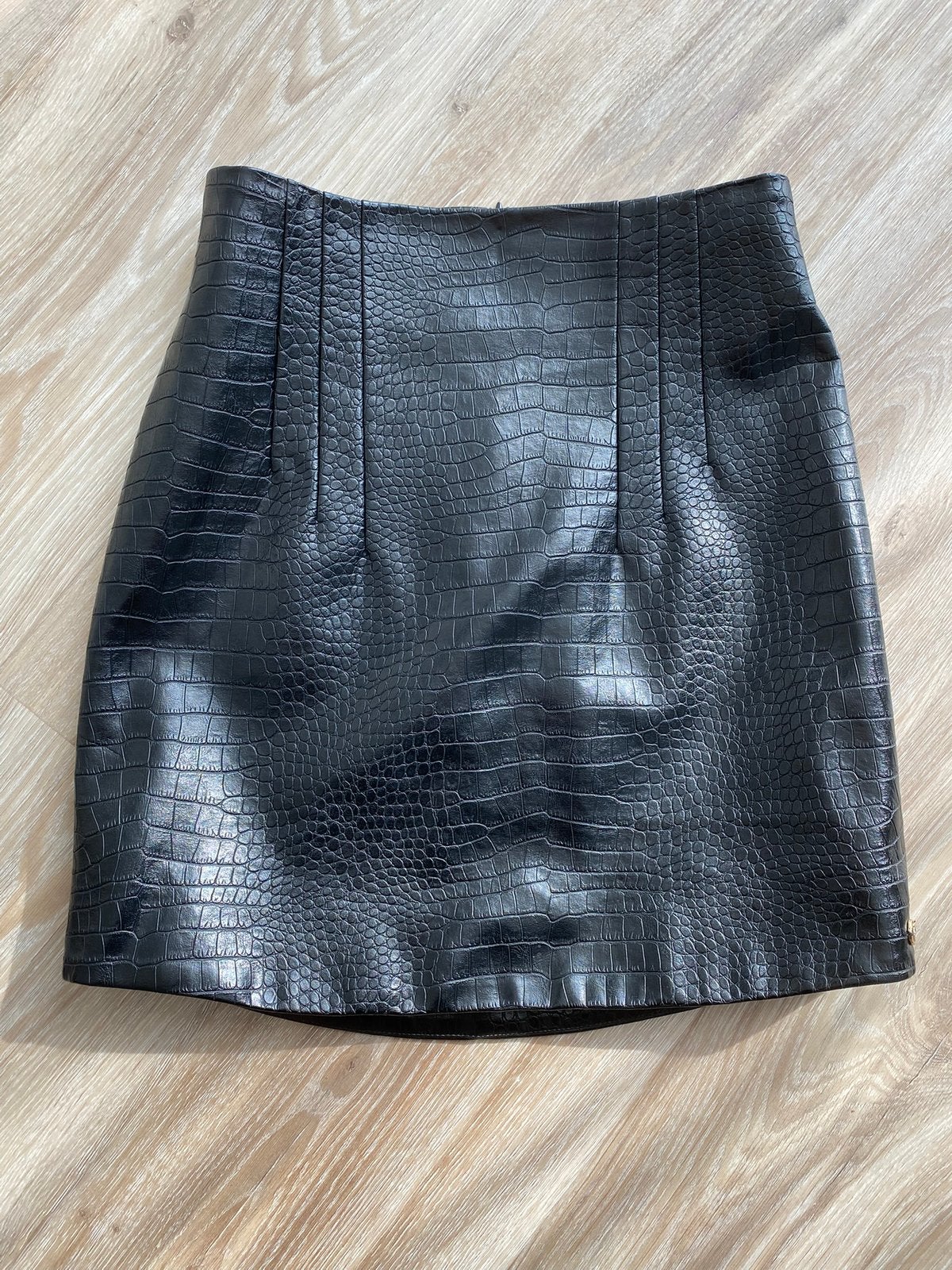 Zwart Leren Josh V Shella Rokje Mt. Xs NIEUW!, Zwart, Nieuw, Ophalen of Verzenden, Maat 34 (XS) of kleiner