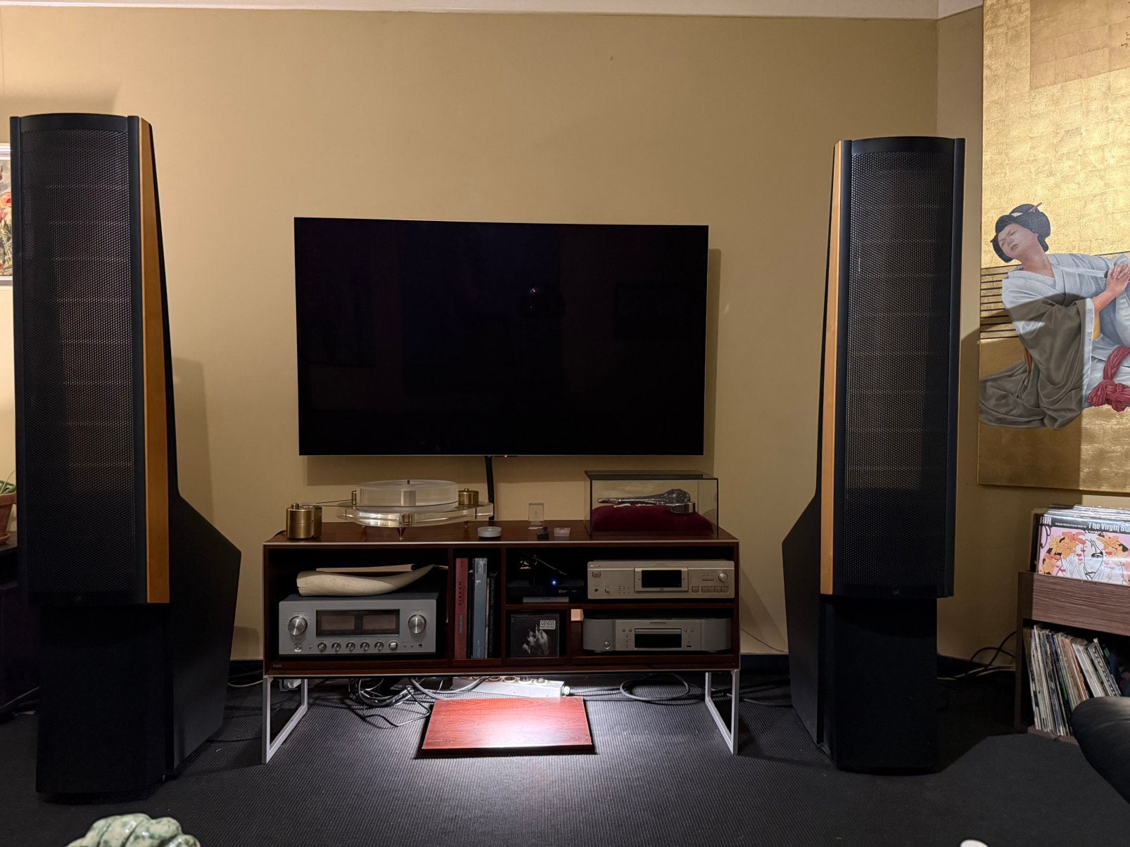 Martin Logan Odyssey, High-End Elektrostatische Luidsprekers, Ophalen, Zo goed als nieuw, Overige merken