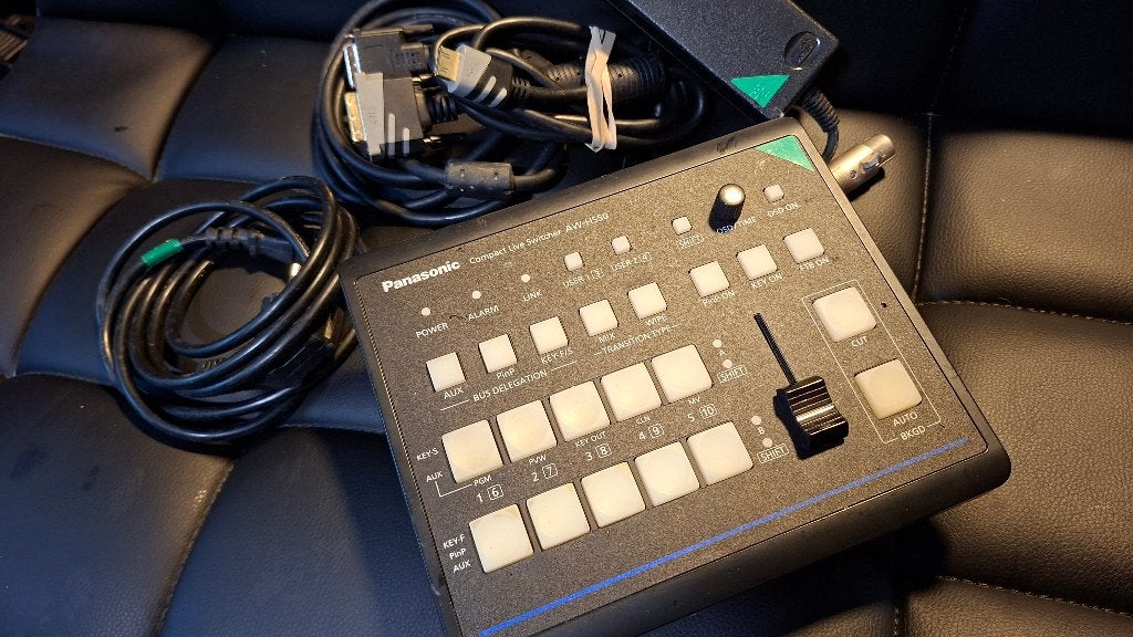AW-HS50E Panasonic videoswitcher, Ophalen of Verzenden, Gebruikt, Video