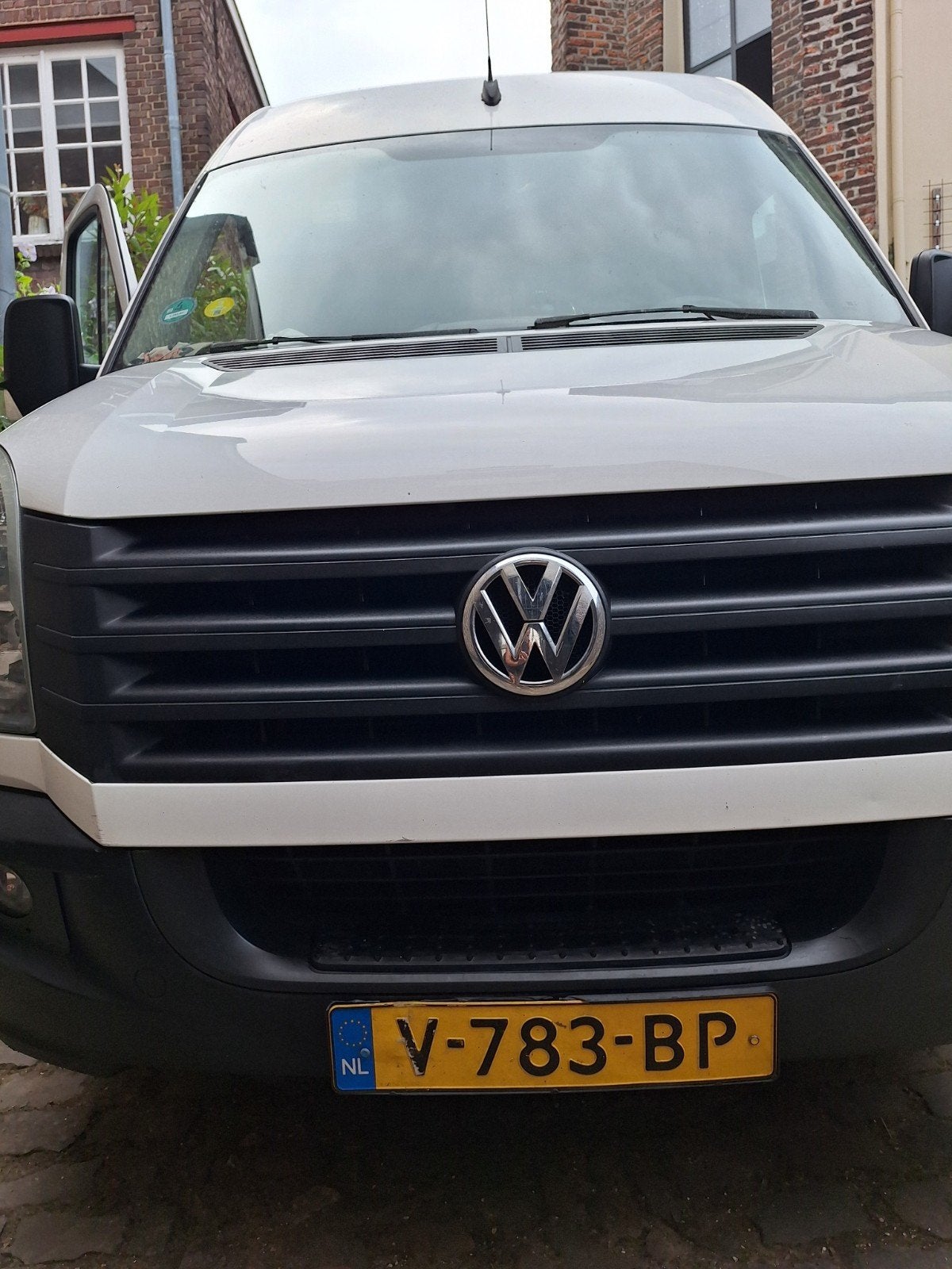 Volkswagen Crafter 50 109pk TDI BMT Pudc L2h1 366/3500 (euro, Auto's, Volkswagen, Wit, Origineel Nederlands, Grijs