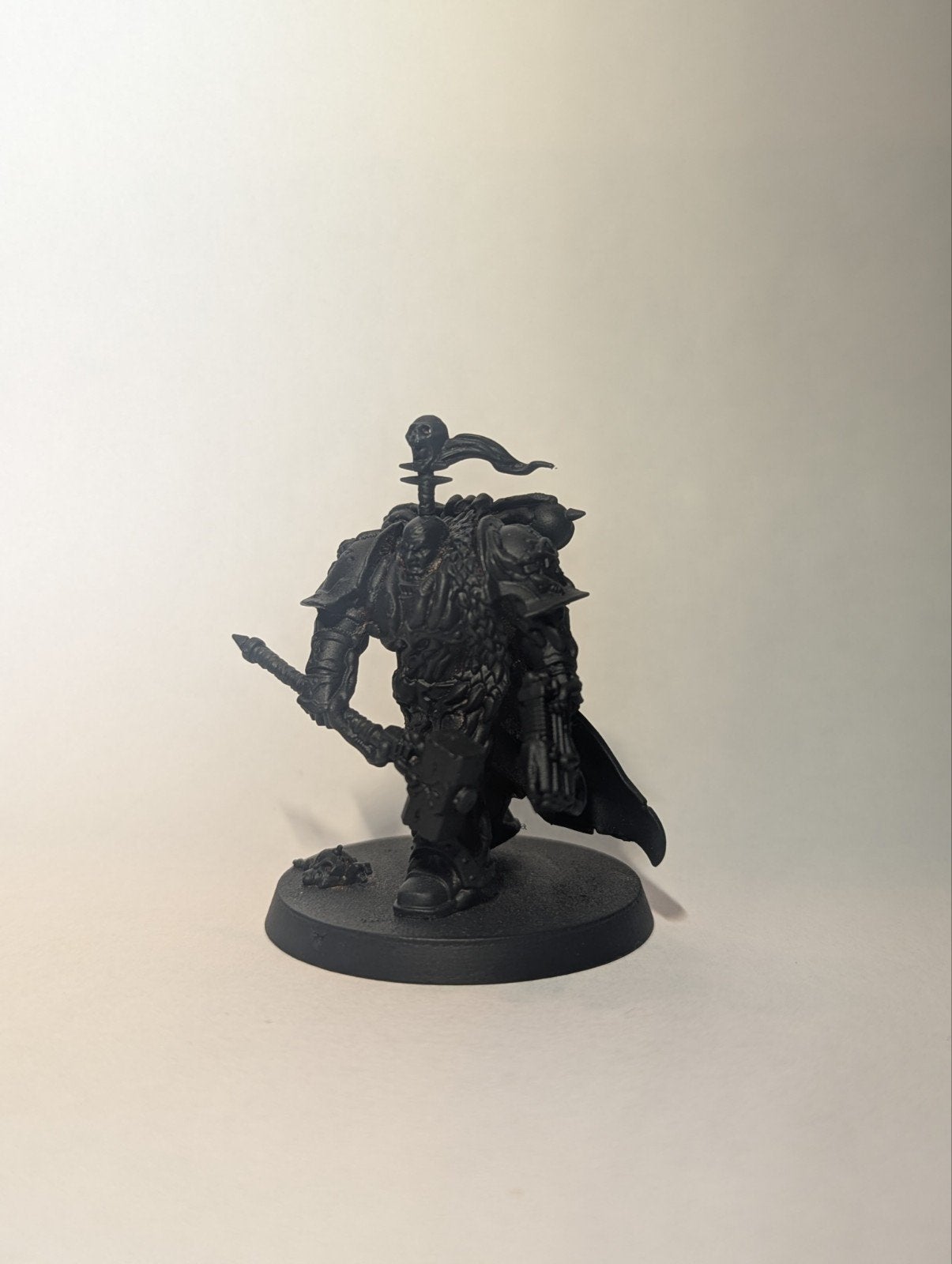 Warhammer 40K Blackstone Fortress Chaos Lord Obsidius Mallex, Figuurtje(s), Ophalen of Verzenden, Geverfd, Warhammer 40000