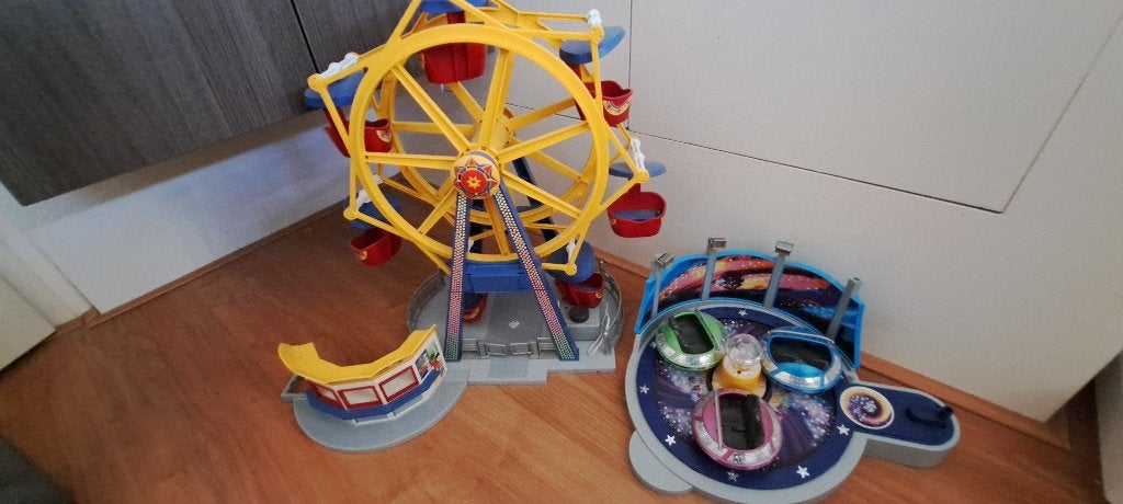 Playmobil Reuzenrad  (5552) & Breakdance (5554) aangeboden, Ophalen, Zo goed als nieuw, Overige typen