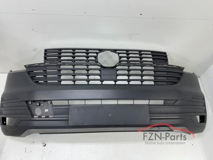 VW Transporter T6.1 Voorbumper Ongespoten, Ophalen of Verzenden, Gebruikt, Voor, Bumper