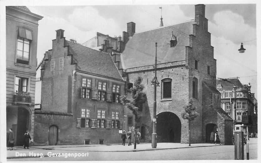300-361-051 Den Haag Gevangenpoort, Verzenden, Voor 1920, Zuid-Holland