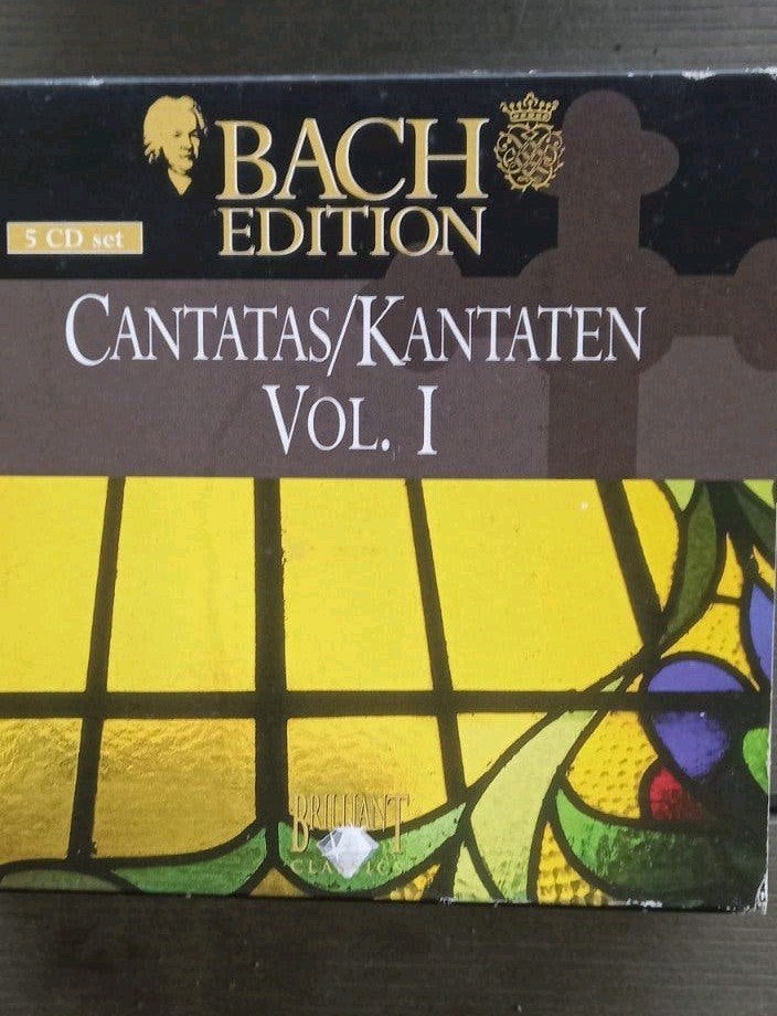 Bach Edition Cantatas/Kantaten Vol. 1 (5 CD set), Boxset, Inclusief doosje, Ophalen of Verzenden, Zo goed als nieuw