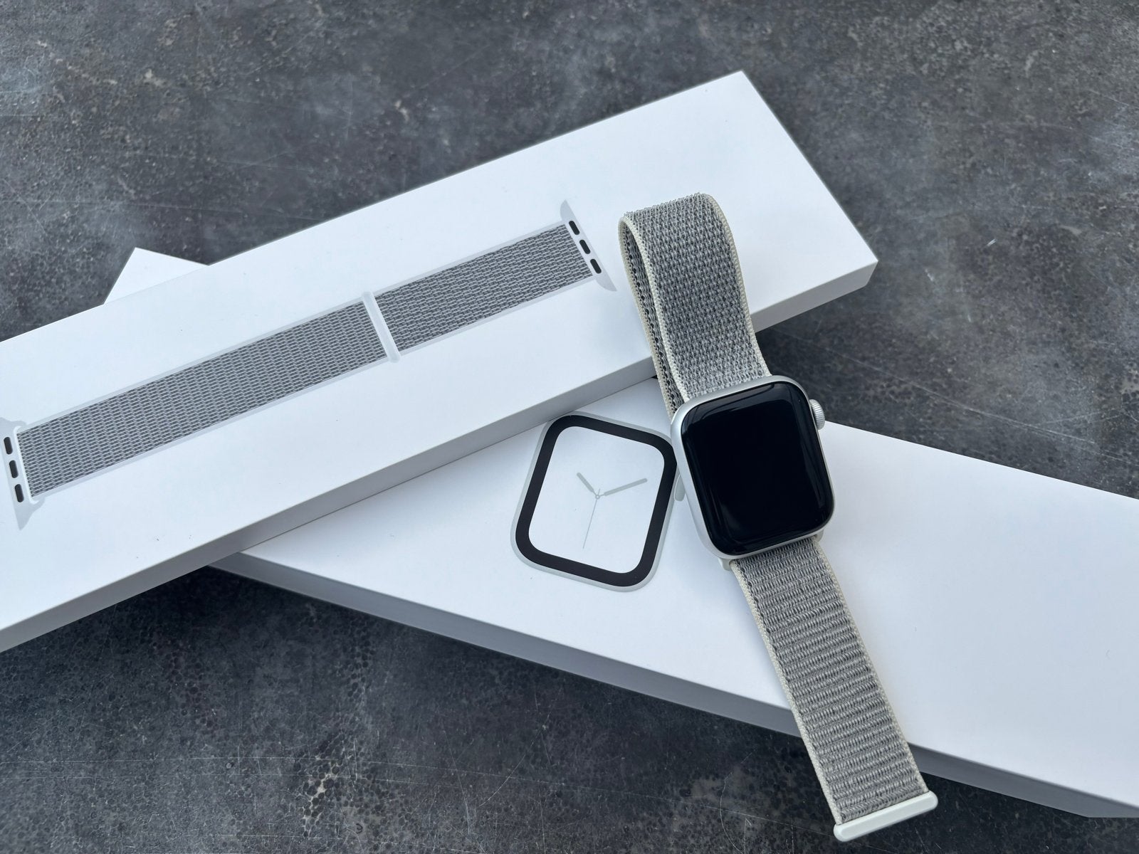 Apple Watch Series 4 40mm Zilver Aluminium Seashore Sport Lo, Afstand, IOS, Ophalen of Verzenden, Zo goed als nieuw