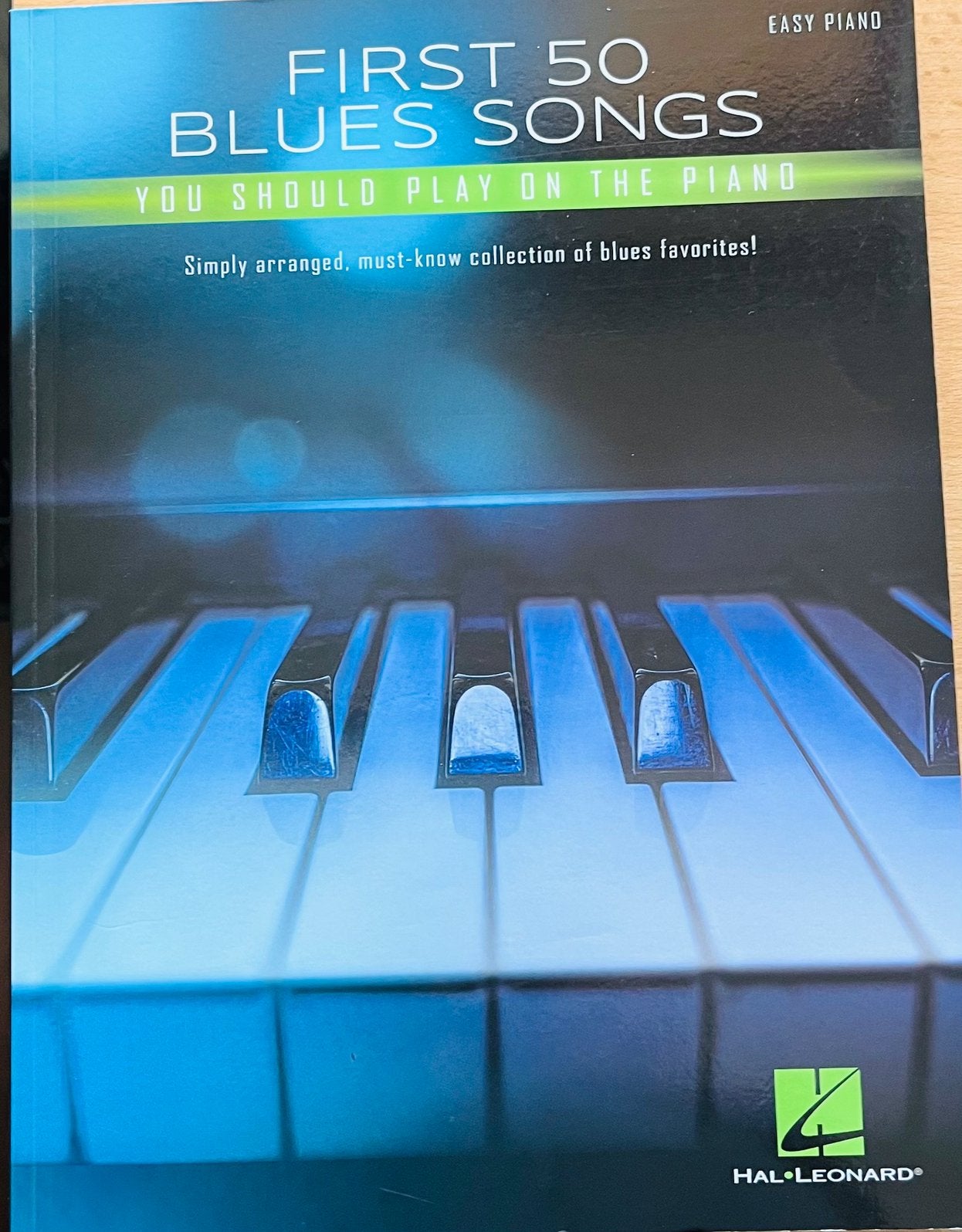 Bladmuziek-Boek First 50 BLUES SONGS, Muziek en Instrumenten, Ophalen of Verzenden, Zo goed als nieuw, Blues, Artiest of Componist