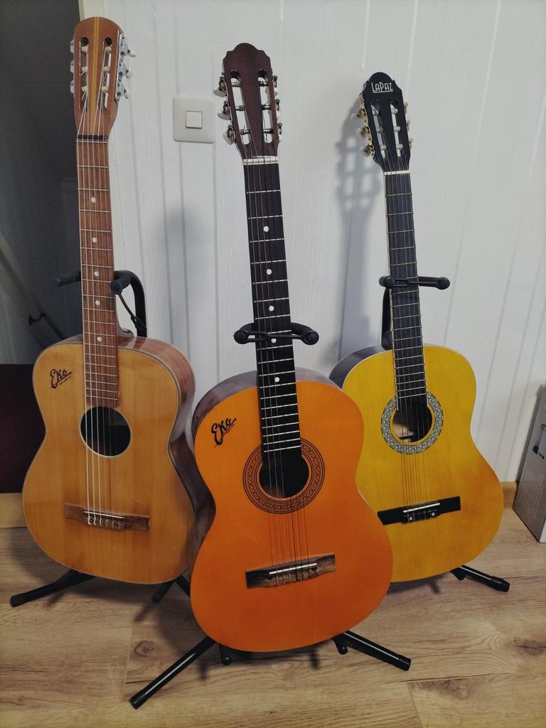 Eko Gitaar Klassiek, Muziek en Instrumenten, Ophalen of Verzenden, Gebruikt, Klassieke of Spaanse gitaar
