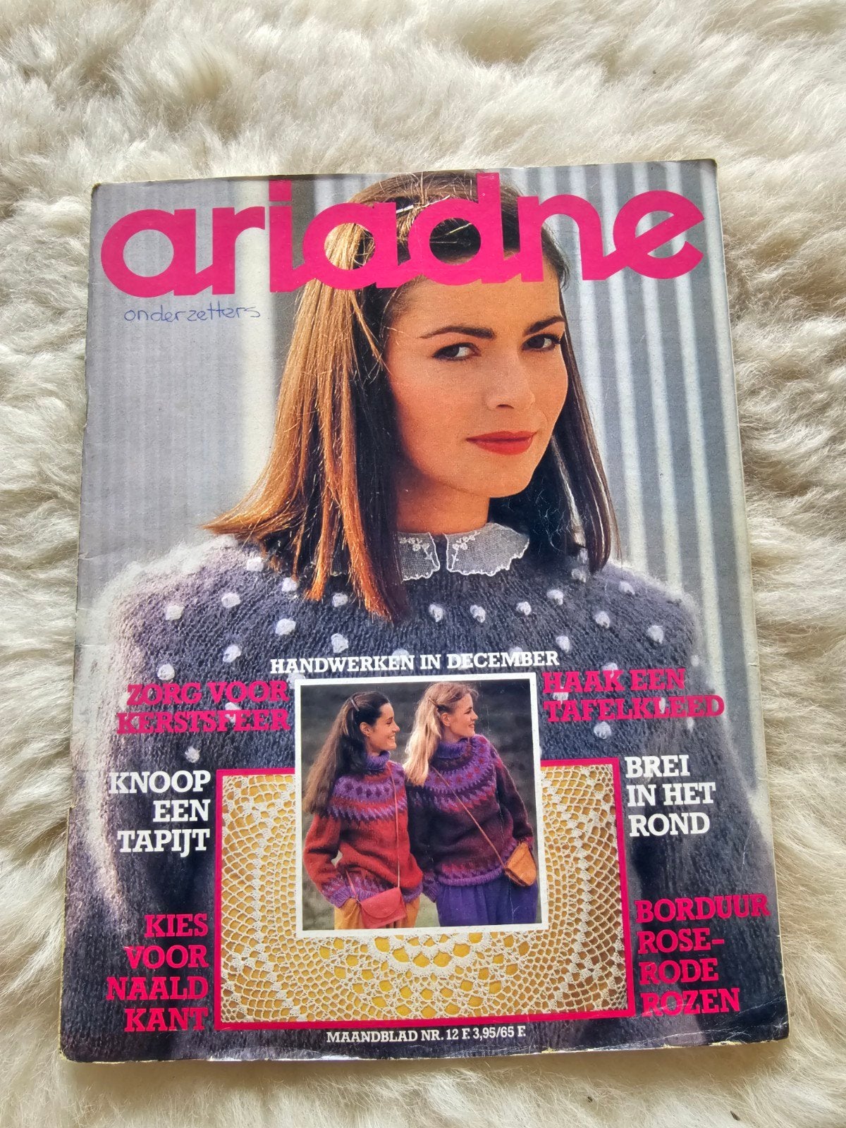 Vintage handwerk tijdschrift Ariadne Nr 12. 1979, Ophalen of Verzenden, Gelezen, Damesbladen