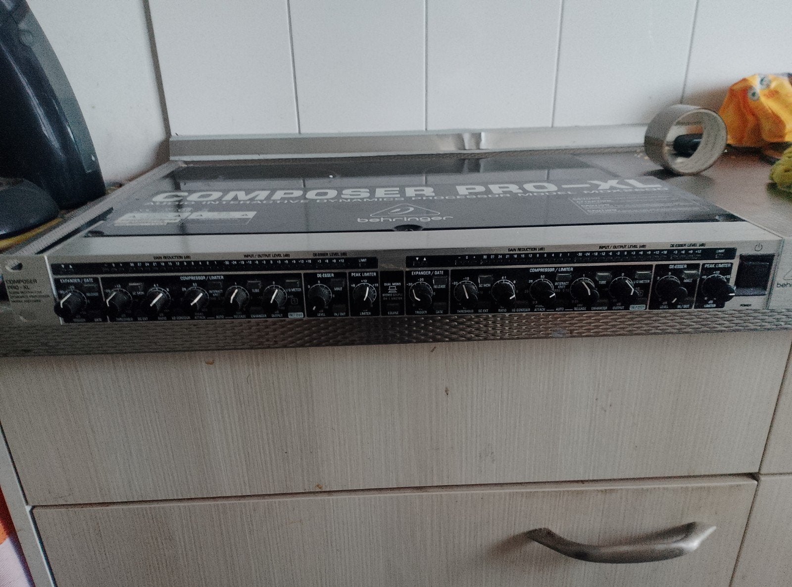 Behringer Composer Pro-XL MDX2600 Compressor/Limiter, Ophalen of Verzenden, Zo goed als nieuw, Compressor