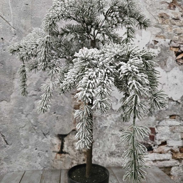 kunstboom op stam bedekt met sneeuw, Ophalen, Nieuw, Binnen, 70 cm