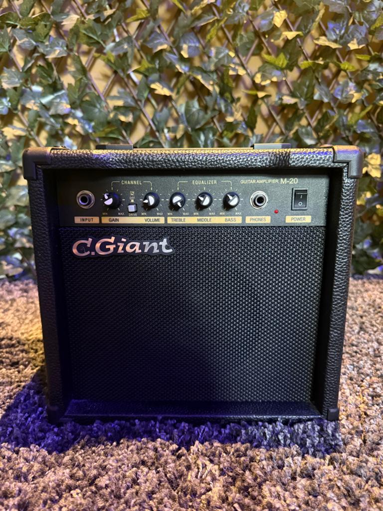 C.Giant M-20 Gitaarversterker - Compact en Krachtig, Ophalen of Verzenden, Gebruikt, Gitaar, Minder dan 50 watt