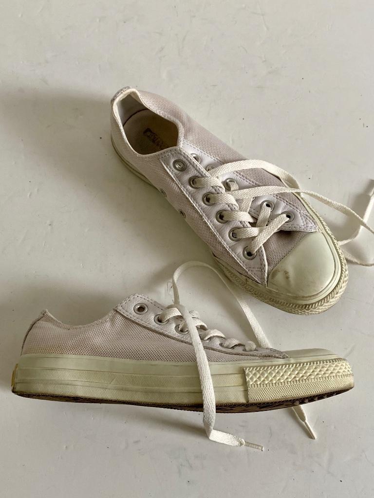 H213 All Star Converse maat 6=39 sneakers gympen schoenen, Wit, Converse, Ophalen of Verzenden, Sneakers of Gympen