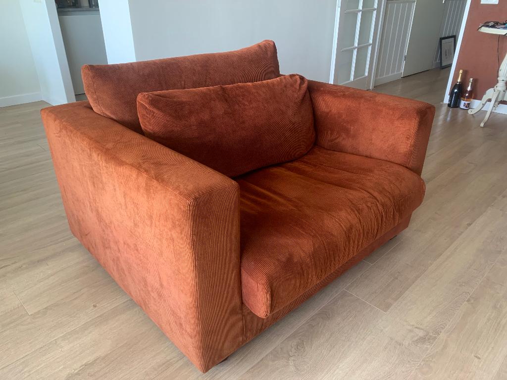 Loveseat, Huis en Inrichting, Fauteuils, Ophalen, Gebruikt, 100 tot 125 cm, 125 cm of meer