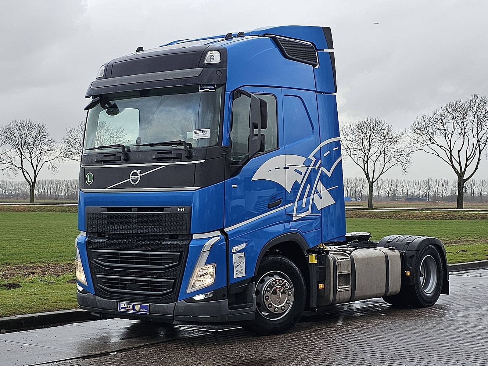 VOLVO FH 460, Automaat, Euro 6, Blauw, Bedrijf