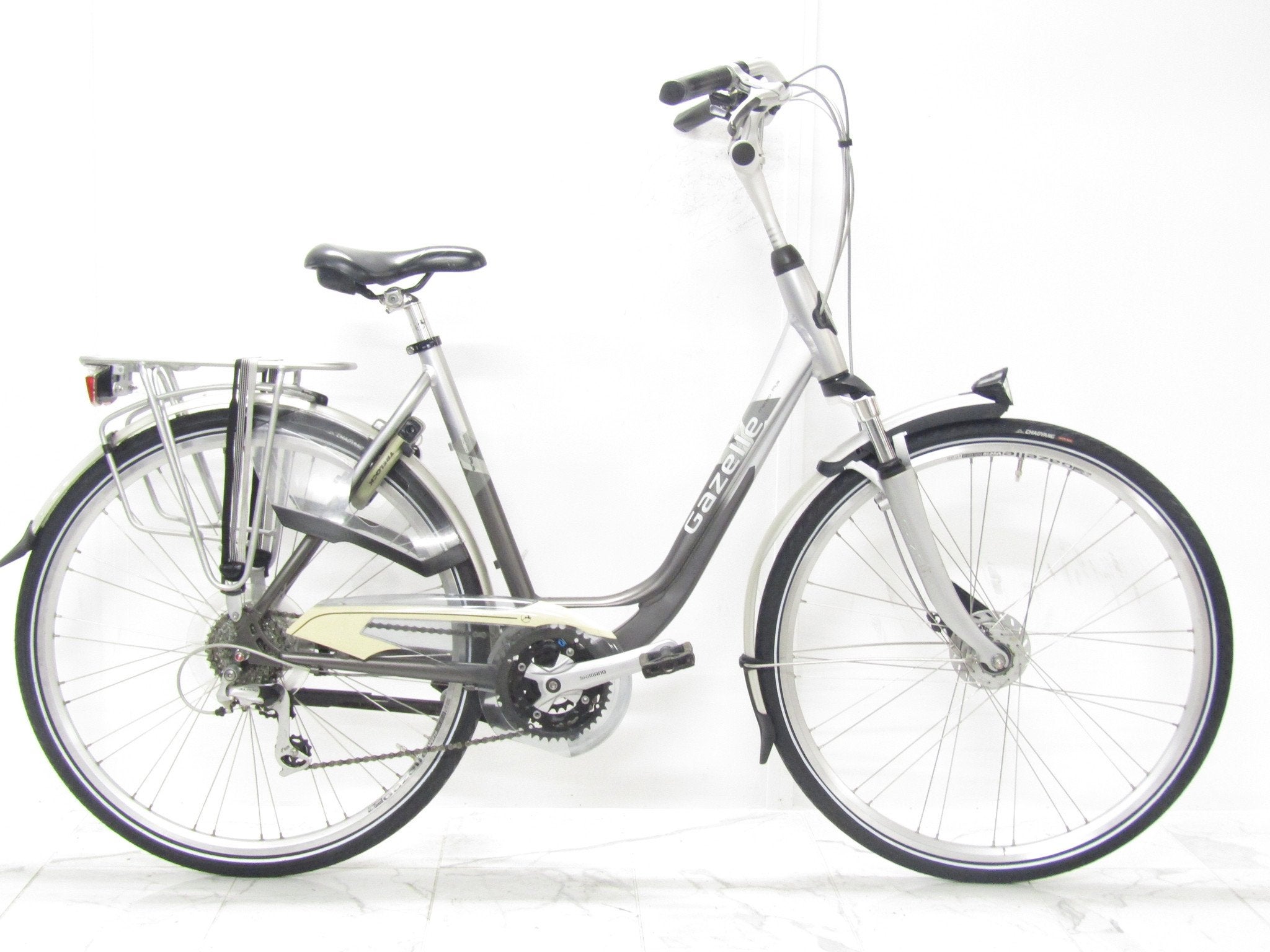 Gazelle Medeo grijs dames 53cm 28inch, Fietsen en Brommers, Fietsen | Dames | Damesfietsen, 53 tot 56 cm, Gebruikt, Gazelle, Versnellingen