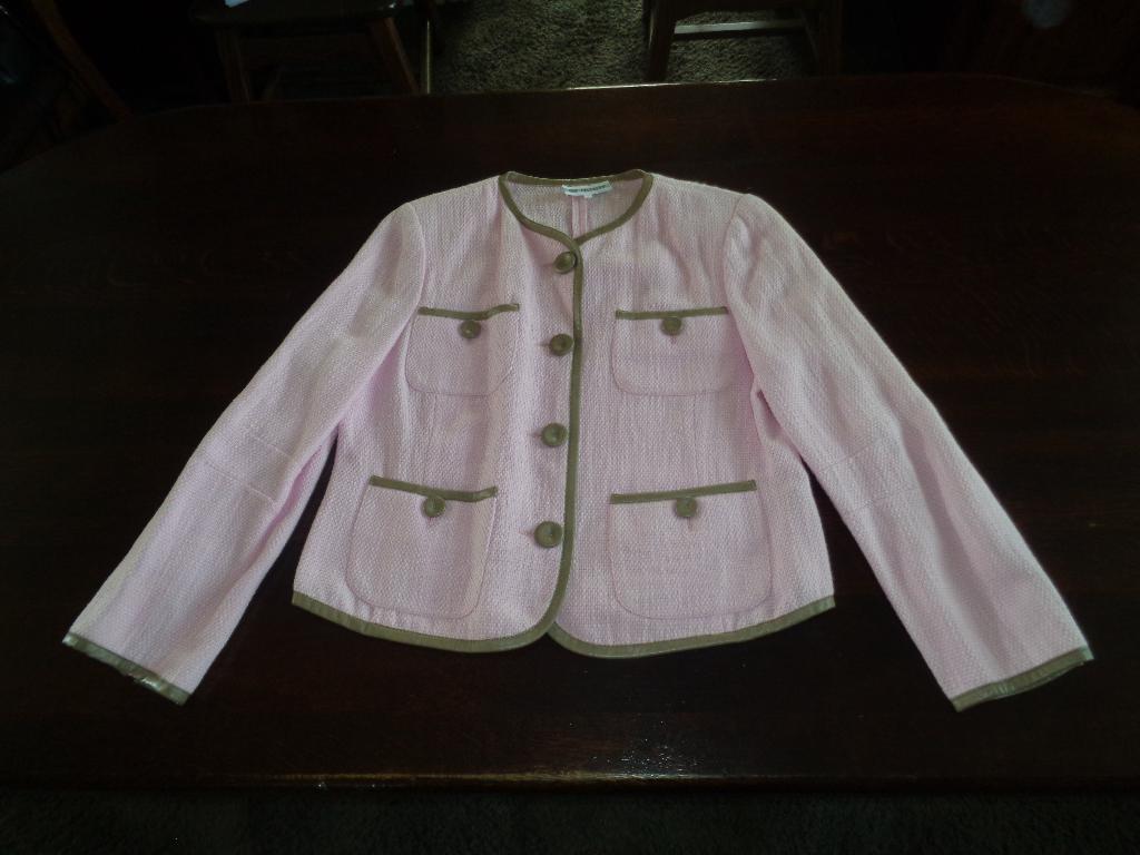 ZUCCHERO roze jasje met leerlook afgezet, ZUCCHERO, Verzenden, Maat 42/44 (L), Zo goed als nieuw