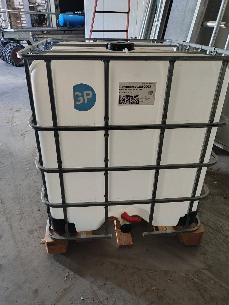Ibc watervat waterton 1000 liter met kraan, Ophalen, Kunststof, Met kraantje, 150 liter of meer