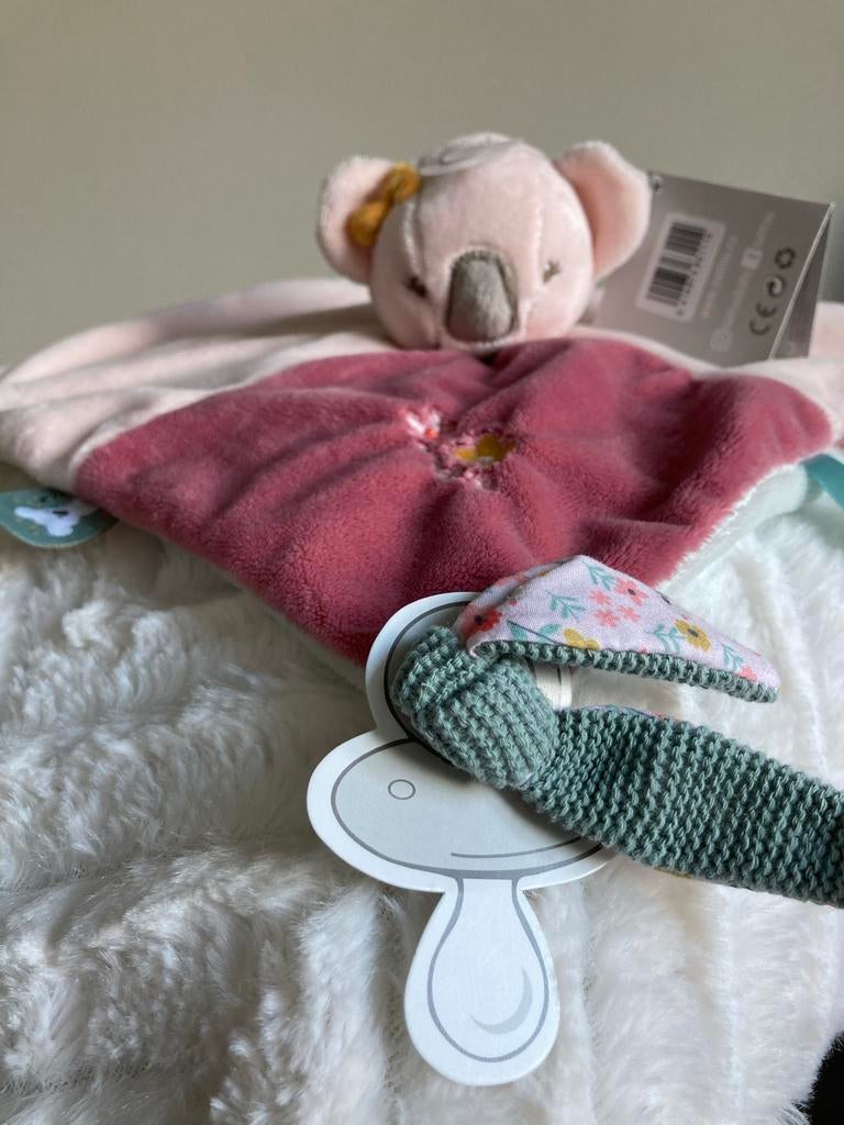 Nattou Koala Iris Knuffeldoekje met Speenbevestiging, Kinderen en Baby's, Speelgoed | Knuffels en Pluche, Overige merken, Overige karakters