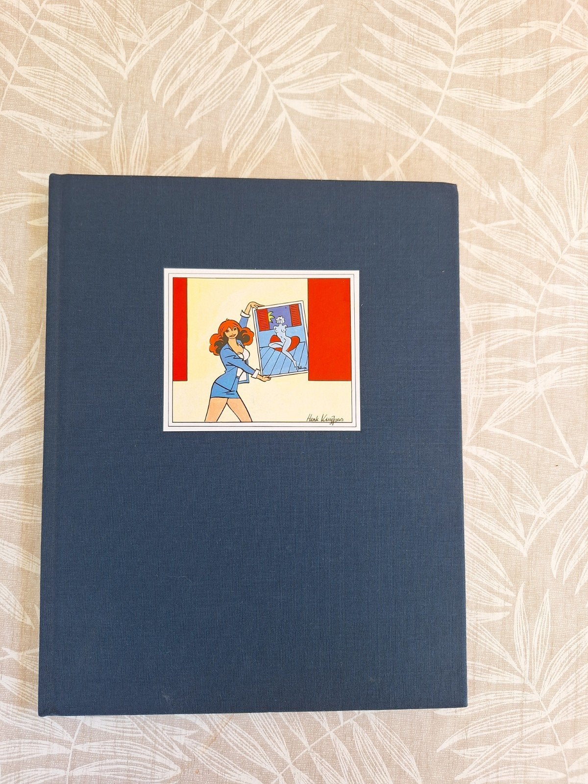 franka extra editie harde kaft. de blauwe Venus, Eén stripboek, Ophalen of Verzenden, Zo goed als nieuw, Henk Kuijpers