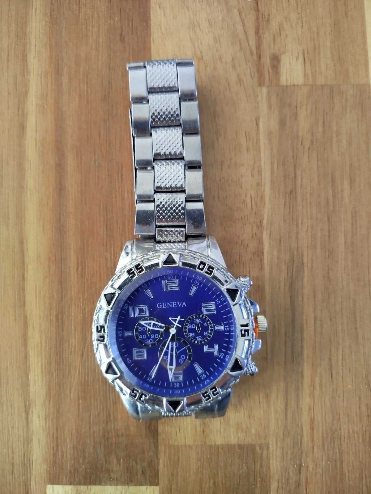 Heren horloge, Sieraden, Tassen en Uiterlijk, Horloges | Heren, Ophalen of Verzenden, Zo goed als nieuw, Staal, Overige merken