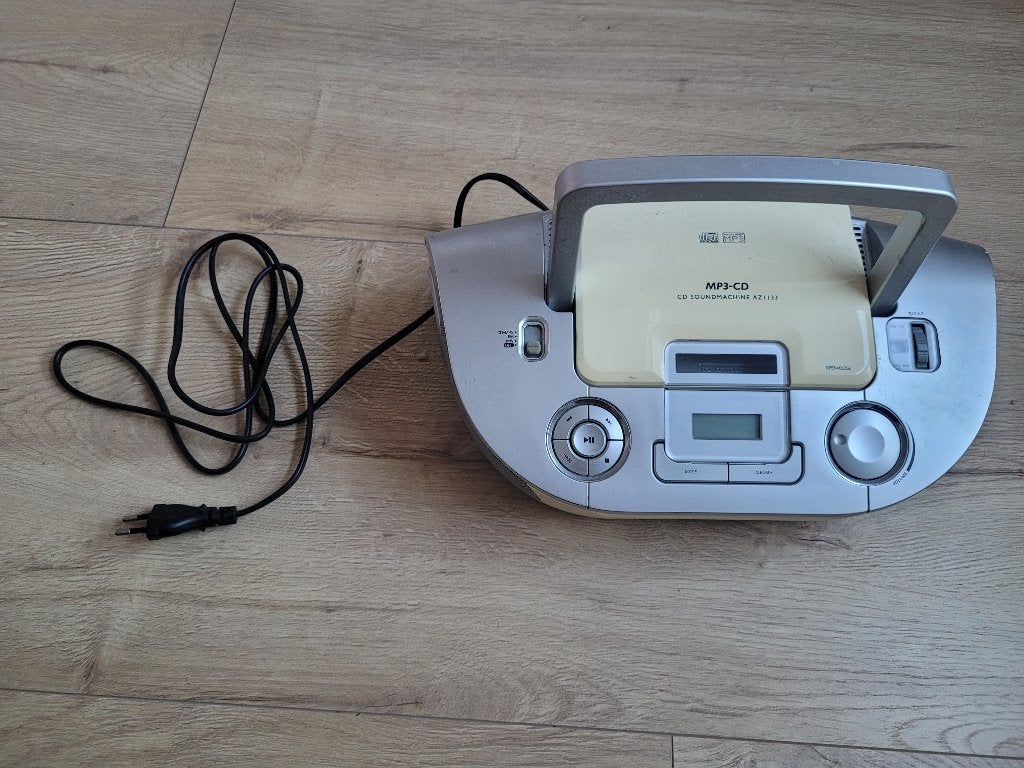 PHILIPS MP3-CD Soundmachine AZ1133 ~ HH6400, Ophalen of Verzenden, Gebruikt, Radio, Met cd-speler
