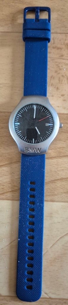 BMW sport Quartz heren horloge., Sieraden, Tassen en Uiterlijk, Horloges | Heren, Overige merken, Kunststof, Polshorloge, Kunststof