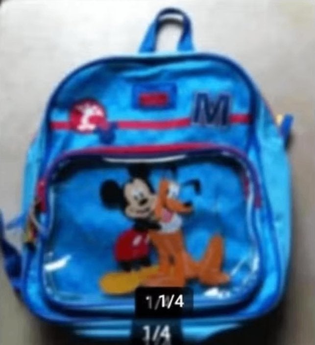 Kinder rugzak Mickey Mouse L30cm Br25cm, Ophalen of Verzenden, Mickey Mouse, Zo goed als nieuw, Tas, Koffer of Zak