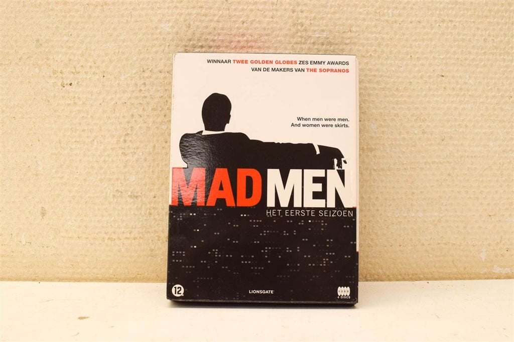 4 dvd box Mad Men het eerste seizoen 49517, Ophalen of Verzenden, Gebruikt