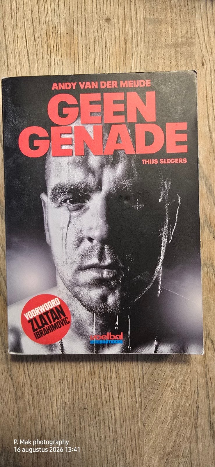 Boek: Geen Genade - Andy van der Meijde (Voetbal), Ophalen of Verzenden, Gelezen, Andy van der Meijde, Thijs Slegers, Nederland