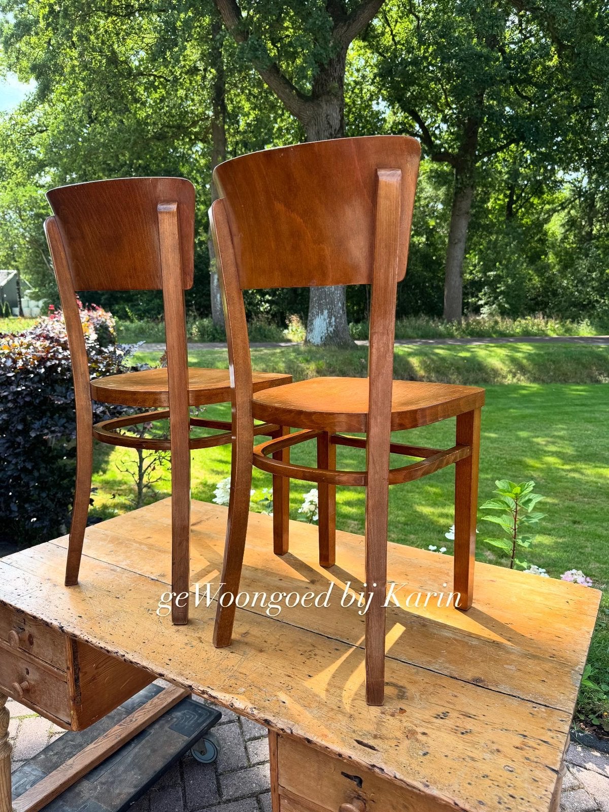 SALE Vintage, stoelen, Hollands, stevig, sfeervol, Ophalen