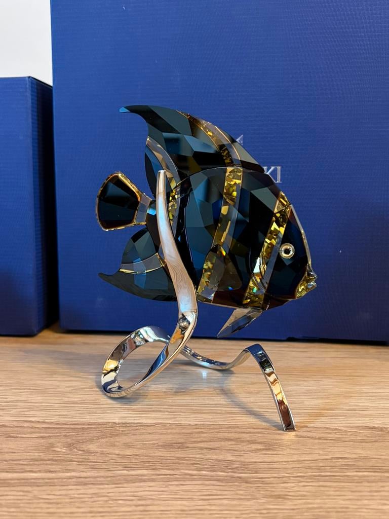 Swarovski keizersvis, Verzamelen, Swarovski, Ophalen of Verzenden, Zo goed als nieuw, Figuurtje