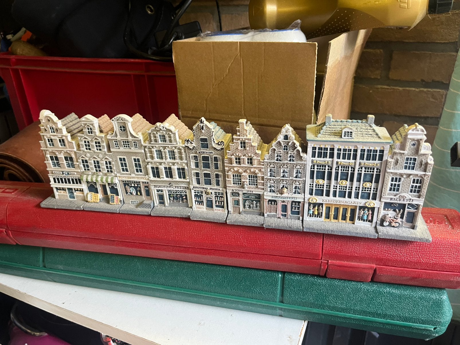 Grachten blokker huisjes, Ophalen of Verzenden, Zo goed als nieuw