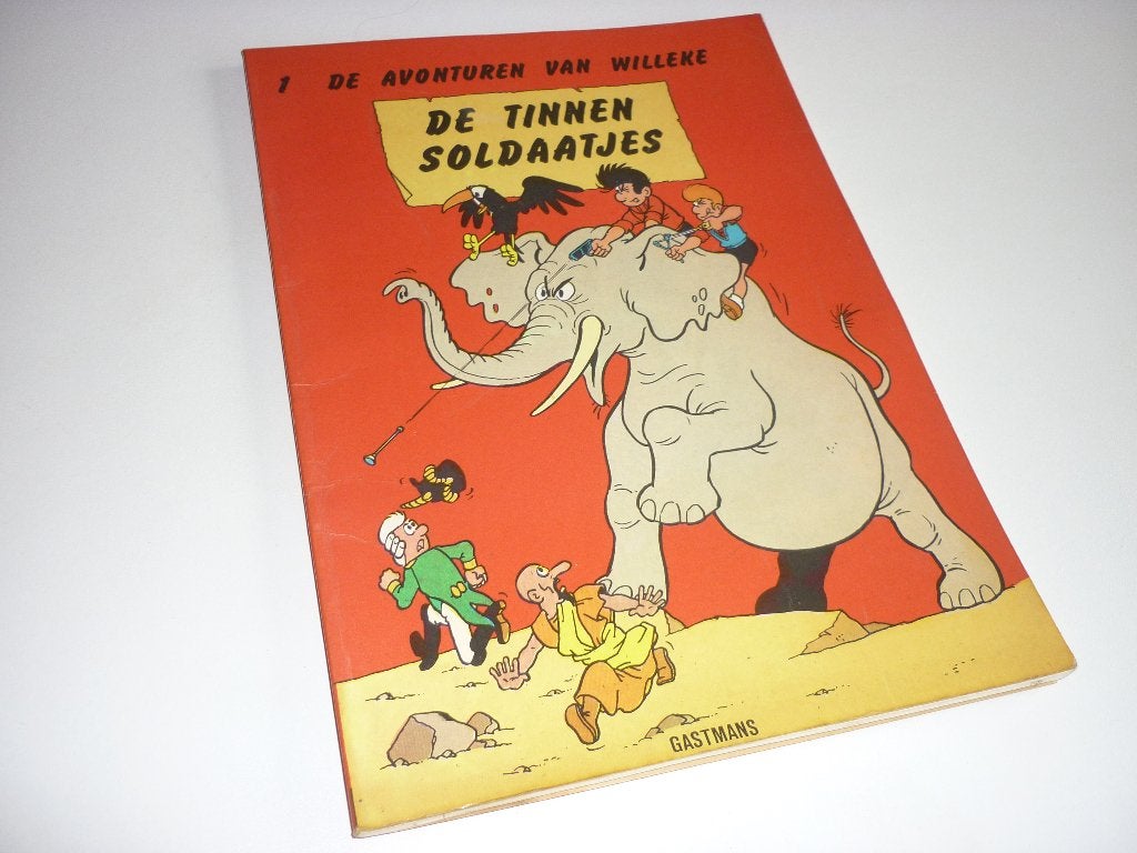 Gastmans: de Avonturen van Willeke - de Tinnen Soldaatjes, Eén stripboek, Ophalen of Verzenden, Gelezen