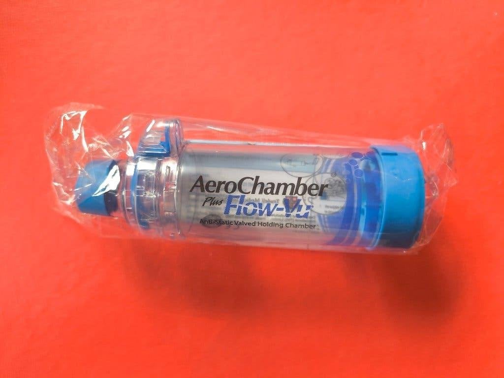 Aerochamber Plus Flow-Vu Voorzetkamer voor inhaler/astma, Ophalen of Verzenden, Nieuw