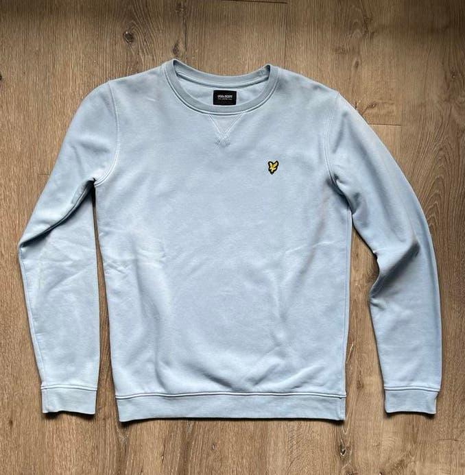 Lyle & Scott Trui Lichtblauw 15/16 Jaar, Ophalen of Verzenden, Gebruikt, Jongen, Trui of Vest