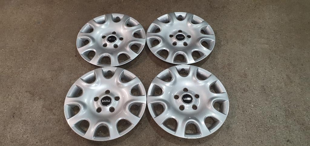 Mini wieldoppen 15inch voor Mini One / Cabrio / Cooper 5/112, Ophalen, Zo goed als nieuw