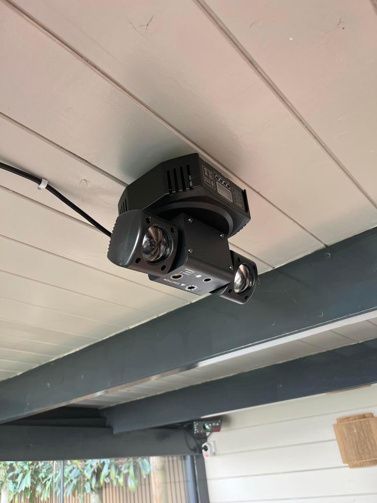 Dubbele LED Lichteffect met Control Panel, Ophalen of Verzenden, Zo goed als nieuw, Licht, Geluidgestuurd