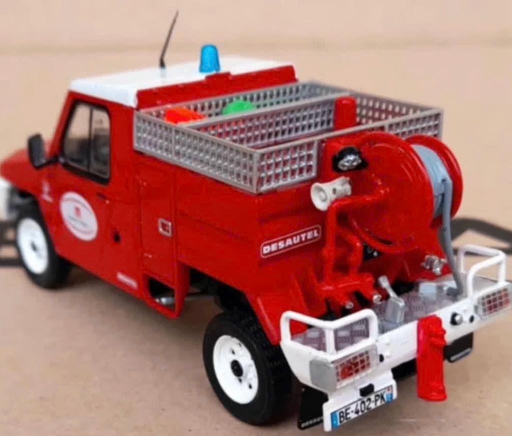 Auverland A2 CCFL Desautel BOS brandweer schaal 1/43 # 24, Verzenden, Nieuw, Auto, Overige merken