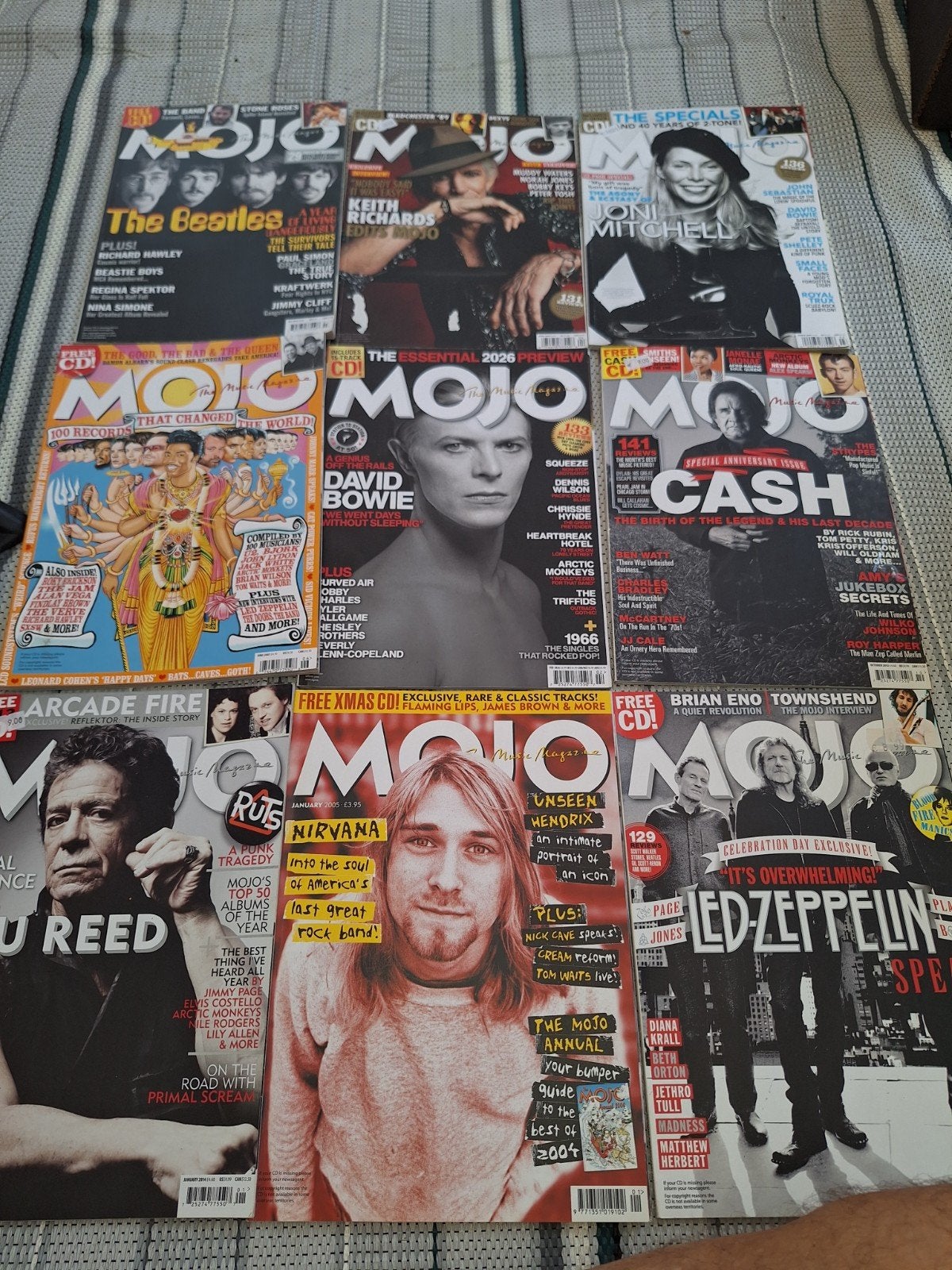 Mojo Muziekbladen Collectie - The Beatles, Bowie, Nirvana, Boeken, Ophalen of Verzenden, Gelezen, Muziek, Film of Tv