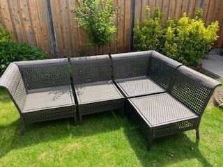 IKEA tuinbank KUNGSHOLMEN, Ophalen, Gebruikt, Kunststof