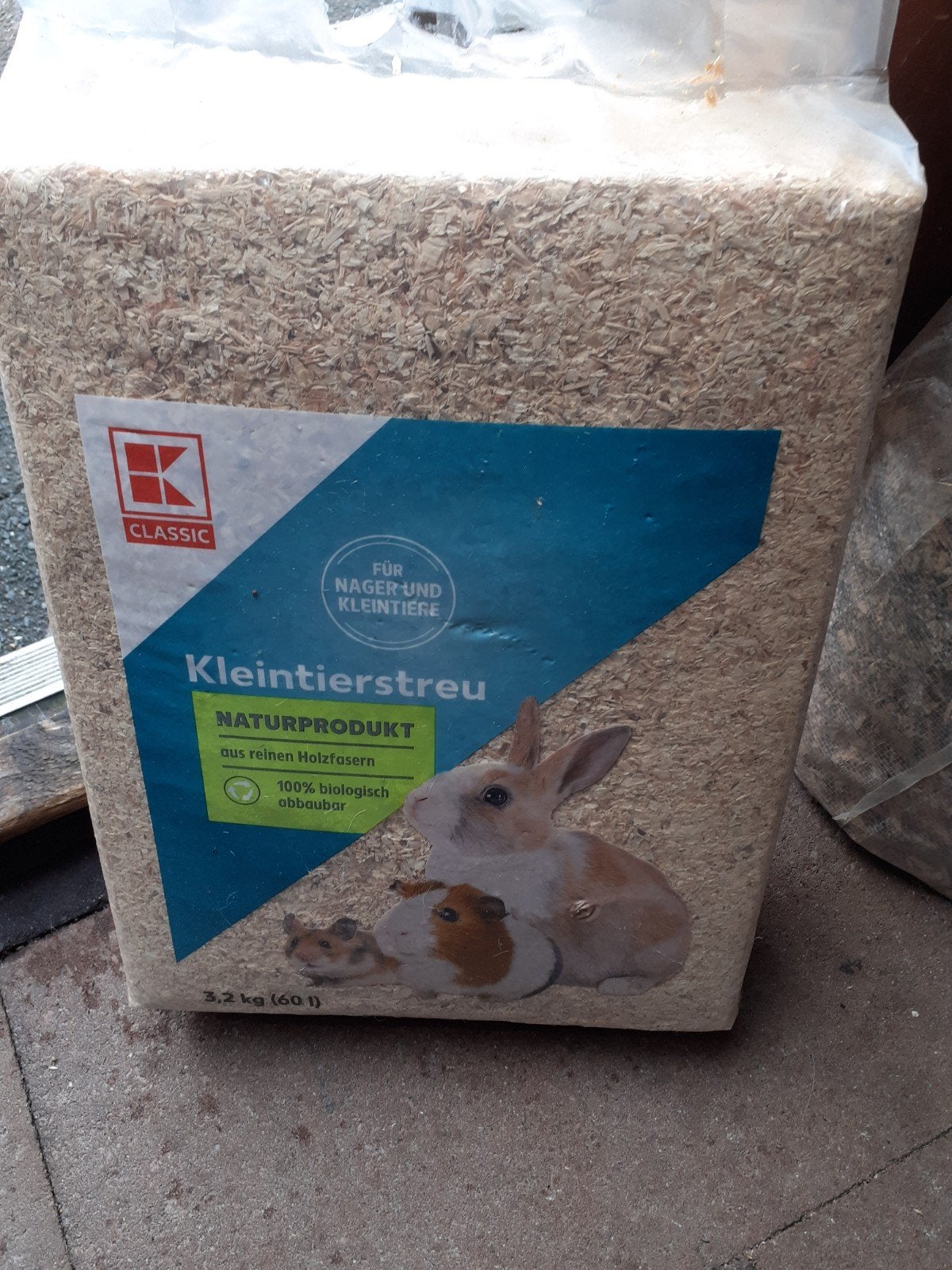 pak konijnen,hamster strooisel, Ophalen