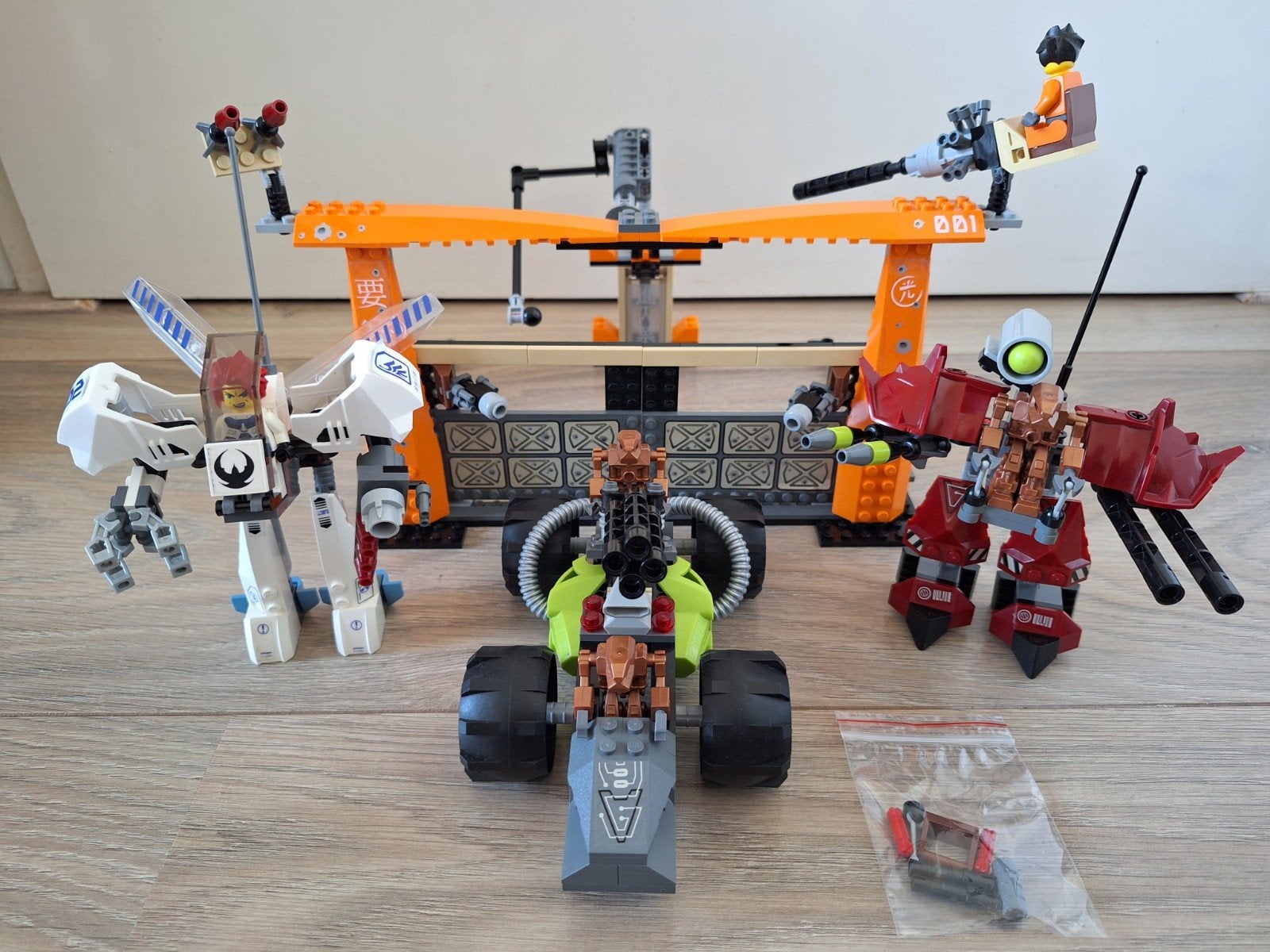 Lego Exo-Force 7705 Gate Assault, Ophalen of Verzenden, Gebruikt, Complete set, Lego