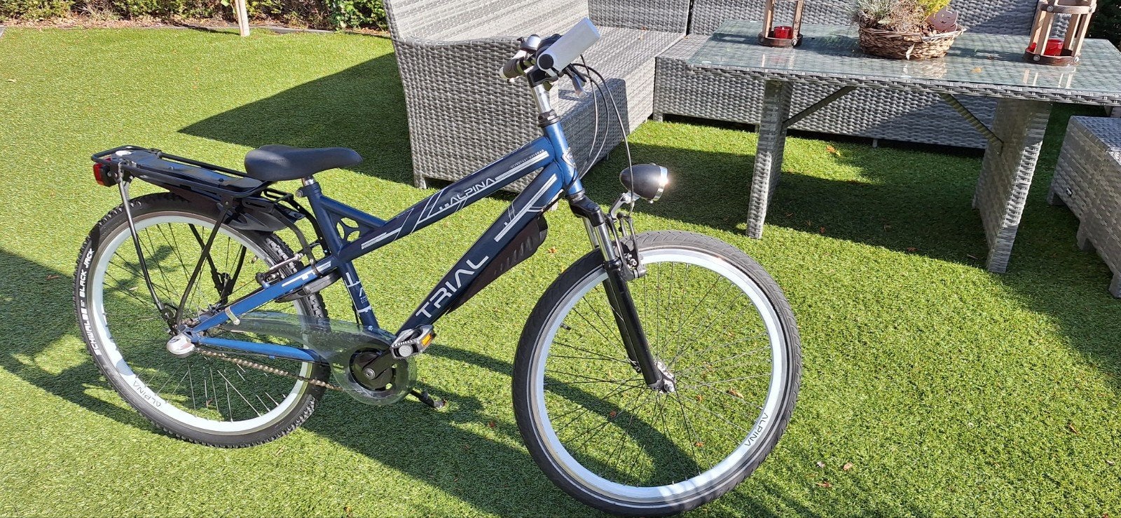 Jongensfiets Alpina Trial 26 inch met handremmen en terugtra, Terugtraprem, Versnellingen, Zo goed als nieuw, Ophalen