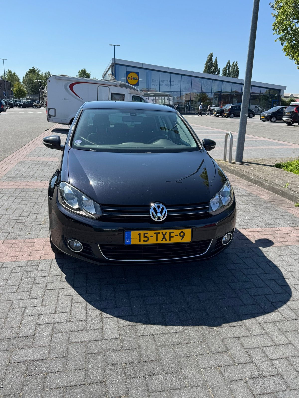 Volkswagen Golf 1.2 TSI 77KW DSG 2012 Zwart, Auto's, Volkswagen, 4 cilinders, Origineel Nederlands, 1200 kg, 630 kg