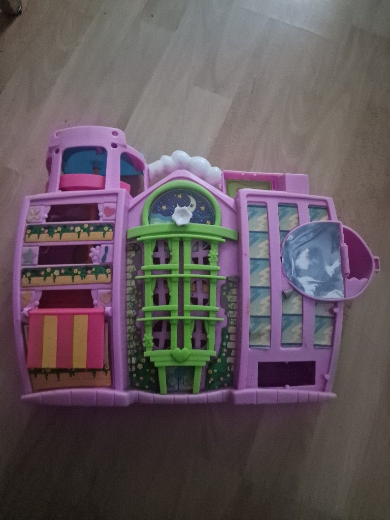 grote roze Polly Pocket speelhuisje, Ophalen of Verzenden, Gebruikt, Meisje