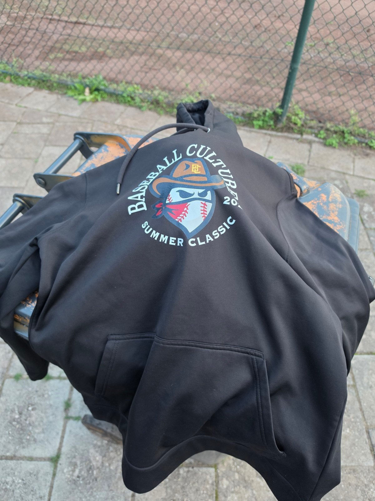 Zwarte Baseball Culture Hoodie - Summer Classic, Ophalen, Zwart, Zo goed als nieuw, Overige maten