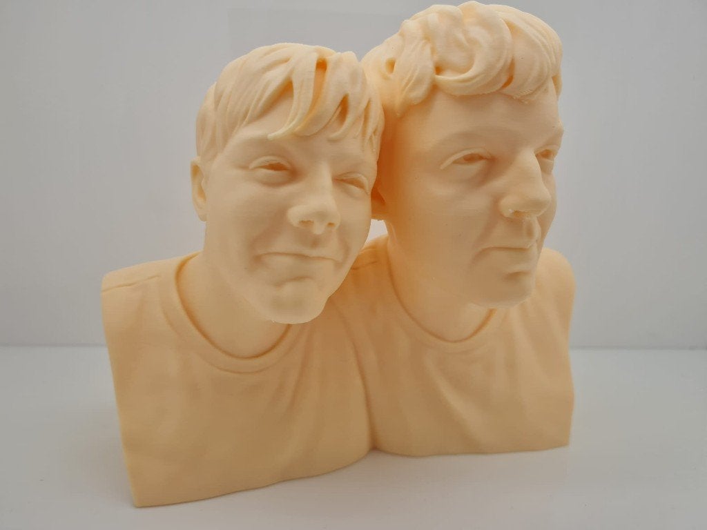 Nu je eigen Borstbeeld ( Buste ) in 3D, Ophalen of Verzenden, Nieuw, Mens